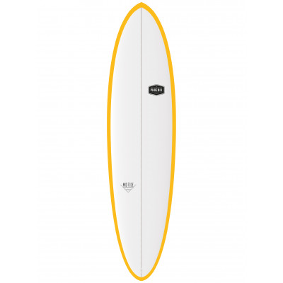 Planche de Surf Phoenix Mide Tide - Jaune - 6'8