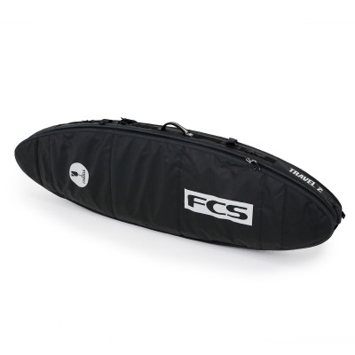 Housse de Surf FCS Travel 2 Funboard - Noir - 6'3