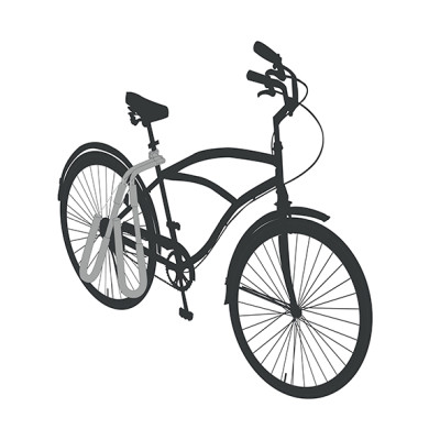 Rack Porte Surf Phoenix pour Vélo