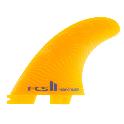 Dérives de Surf FCS II Thruster Performer Neo Glass - M - Mango