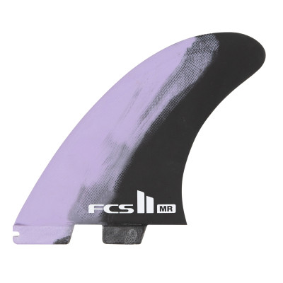 Dérives de Surf FCS II Twin+1 Mark Richards PC - Purple/Black