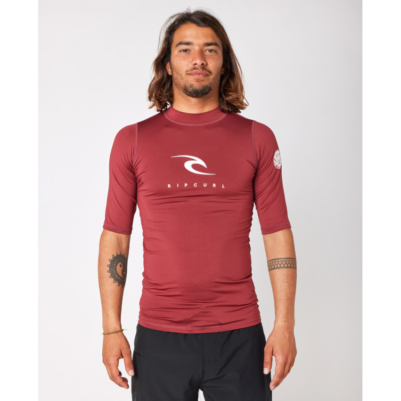 Lycra Manches Courtes Rip Curl Homme Corp