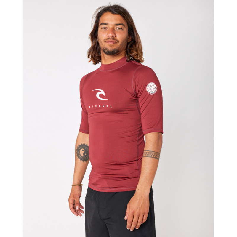 Lycra Manches Courtes Rip Curl Homme Corp