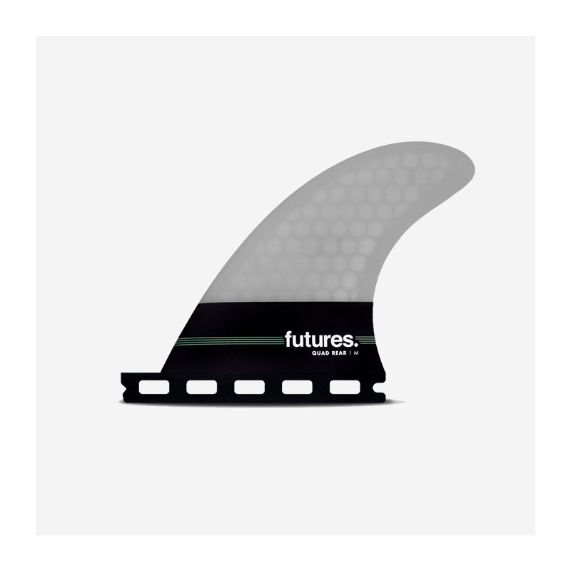 Dérives de Surf Futures Quad Rear Neutral 80/20 Honeycomb