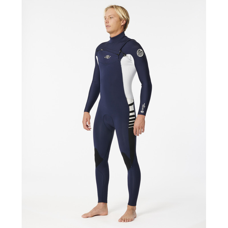 Combinaison de Surf 4/3 Rip Curl Homme Dawn Patrol Performance Chest Zip