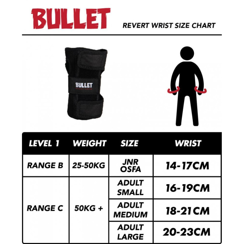 Protège Poignet Bullet Revert Adulte