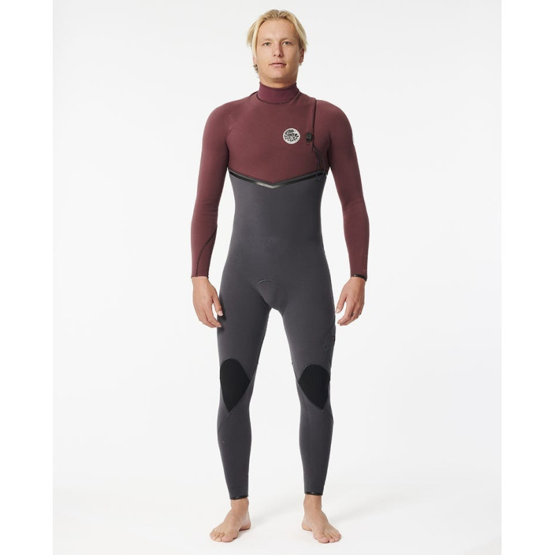 Combinaison de Surf 4/3 Rip Curl Homme Flashbomb Zip Free