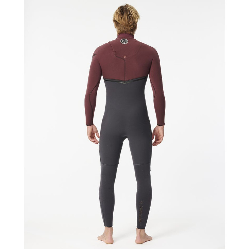 Combinaison de Surf 4/3 Rip Curl Homme Flashbomb Zip Free