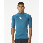 Lycra Manches Courtes Rip Curl Homme Waves Perf UPF50