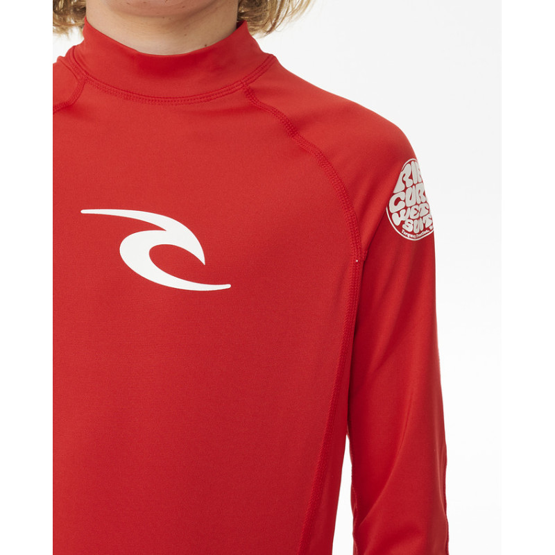 Lycra Manche Longue Enfant Rip Curl Brand Wave