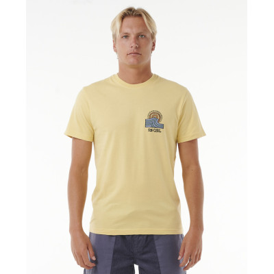 T-Shirt Rip Curl SWC Hazey - Straw