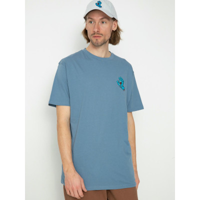 T-Shirt Santa Cruz Screaming Hand Chest - Storm Grey
