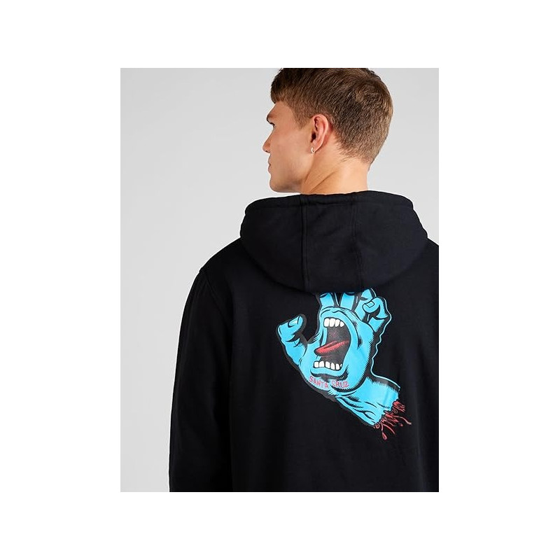 Sweat à Capuche Santa Cruz Screaming Hand Chest 