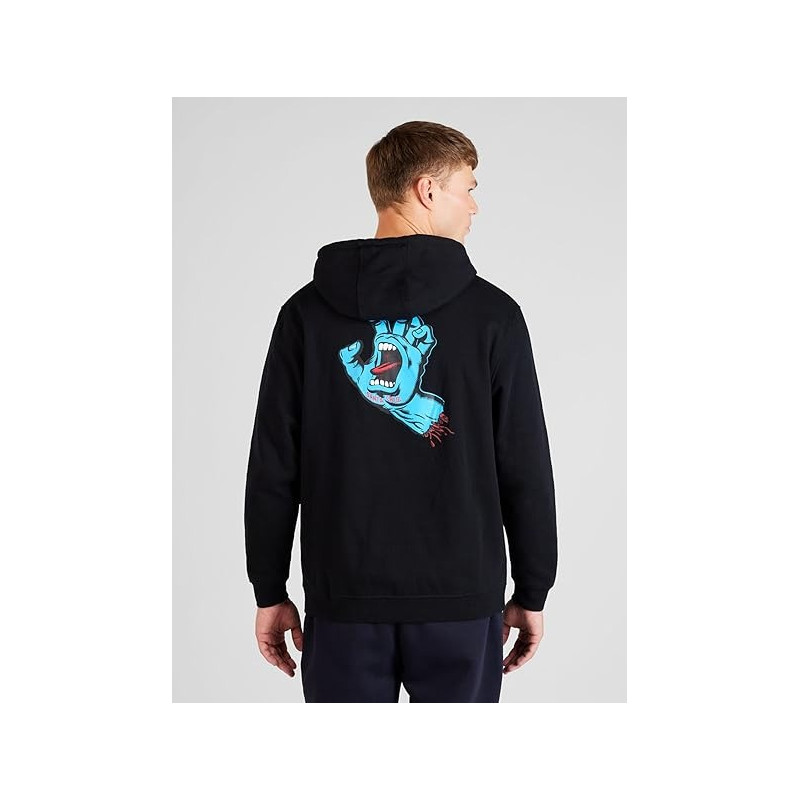 Sweat à Capuche Santa Cruz Screaming Hand Chest 