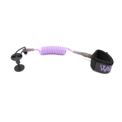 Leash de Bodyboard Watt Poignet  - Lavender