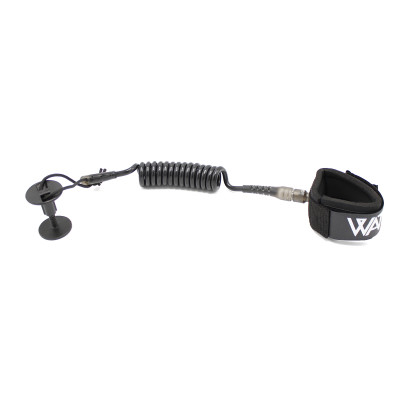 Leash de Bodyboard Watt Poignet  - Matt Black