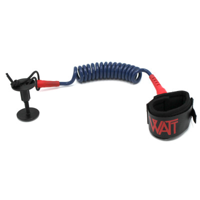 Leash Bodyboard Watt Poignet - Navy
