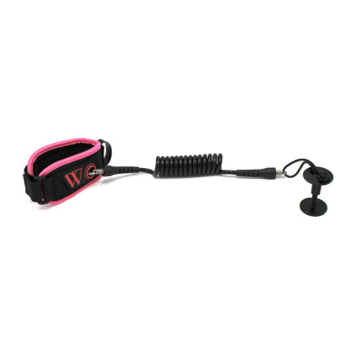 Leash de Bodyboard Watt Biceps Team - Black/Pink