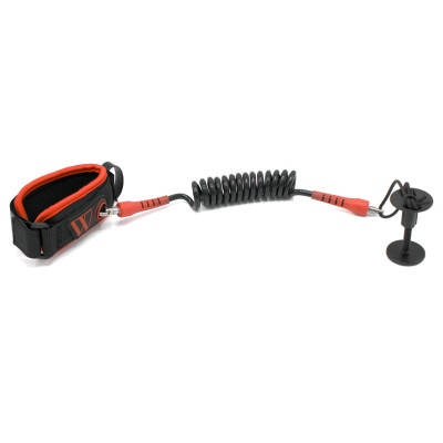 Leash de Bodyboard Watt Biceps Team - Black/Red