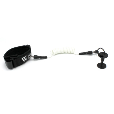 Leash de Bodyboard Watt Biceps - Blanc