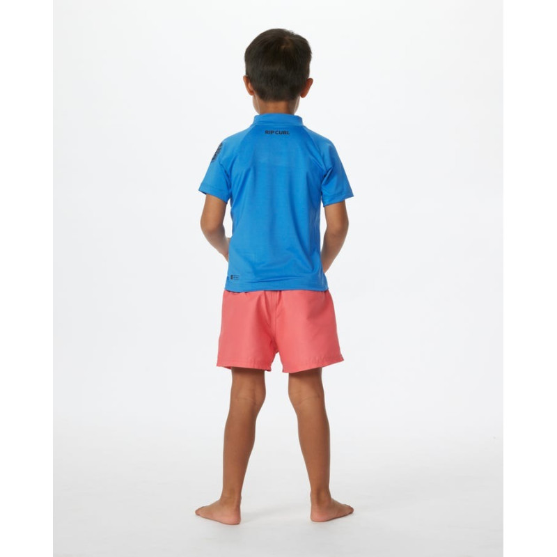 Lycra Enfant Anti-UV Rip Curl à manches courtes Brand Wave