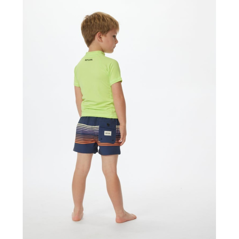 Lycra Enfant Anti-UV Rip Curl à manches courtes Brand Wave