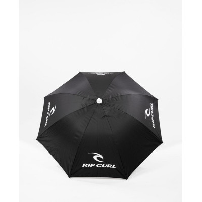 Parasol Rip Curl Brand Beach Umbrella  - Black