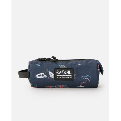Trousse d'école Rip Curl 2 Compartiments - Blue/Orange