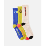 Chaussette Rip Curl Retro Crew 3-Pack