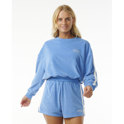 Sweat Rip Curl High Tide Terry - Bright Blue