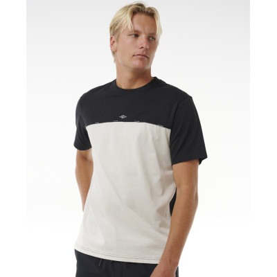 T-Shirt Rip Curl Vaporcool Medina Seacell - Black/Grey