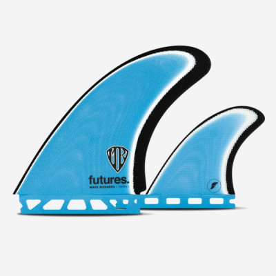 Dérives de Surf Futures Twin+1 Mark Richards  - Blue