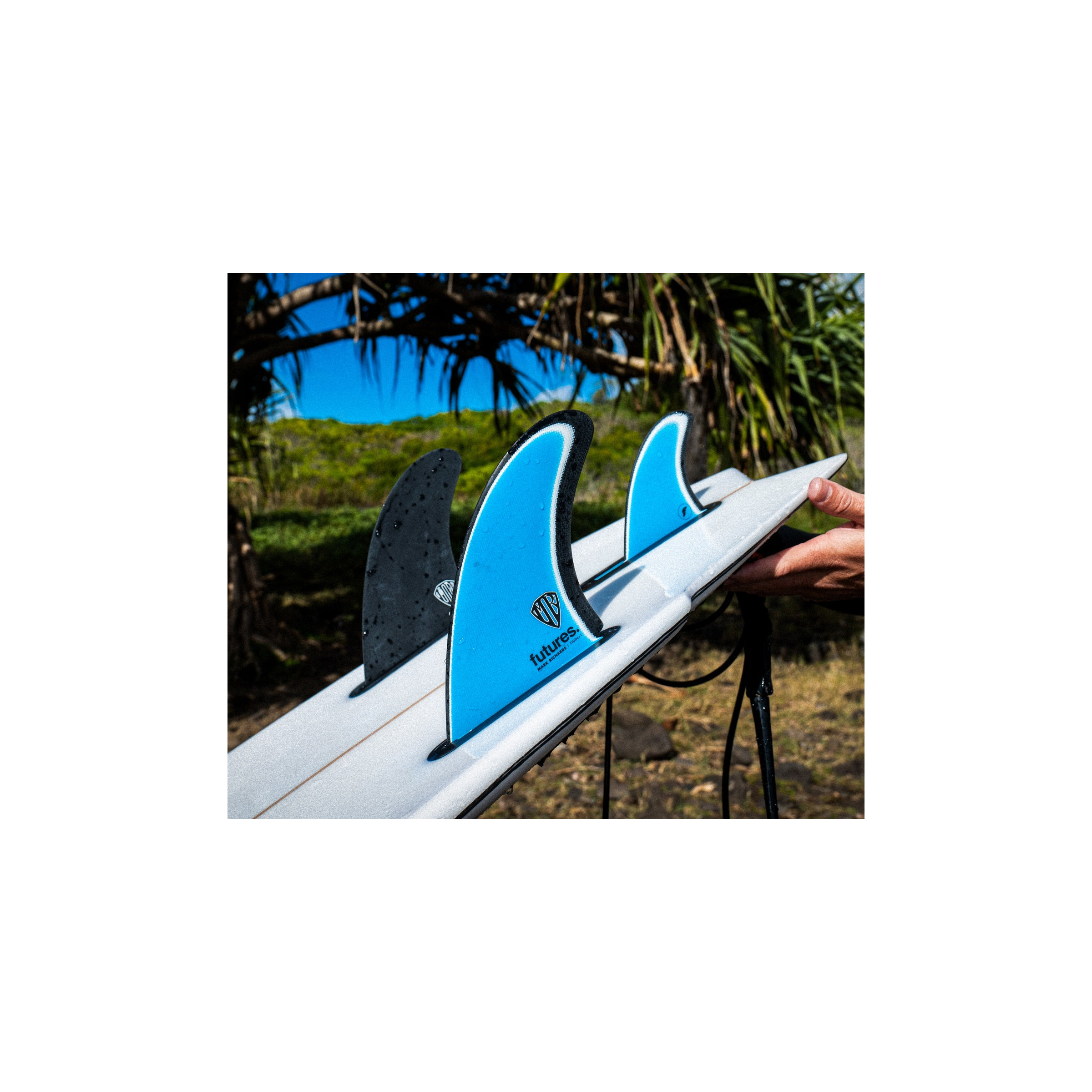 FUTURE FINフューチャーフィン MARK RICHARDS TWIN+1 FUTURES FIN フューチャーフィン FIBER GLASS MARK RICHARDS