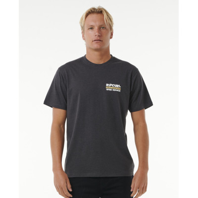 T-Shirt Rip Curl Surfer Dude  - Washed Black