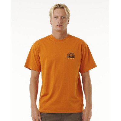 T-Shirt Rip Curl Vaporcool Search Trek - Orange