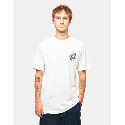 T-Shirt Santa Cruz Kendall Atomic - White