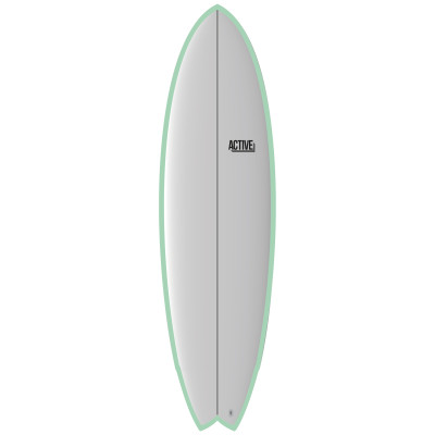 Planche de Surf Active Fish Color - Mint - 7'2