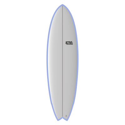 Planche de Surf Active Fish Color - Lavender - 6'8