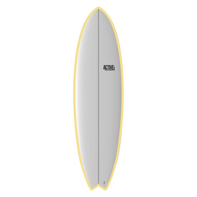 Planche de Surf Active Fish Color - Sand - 7'2