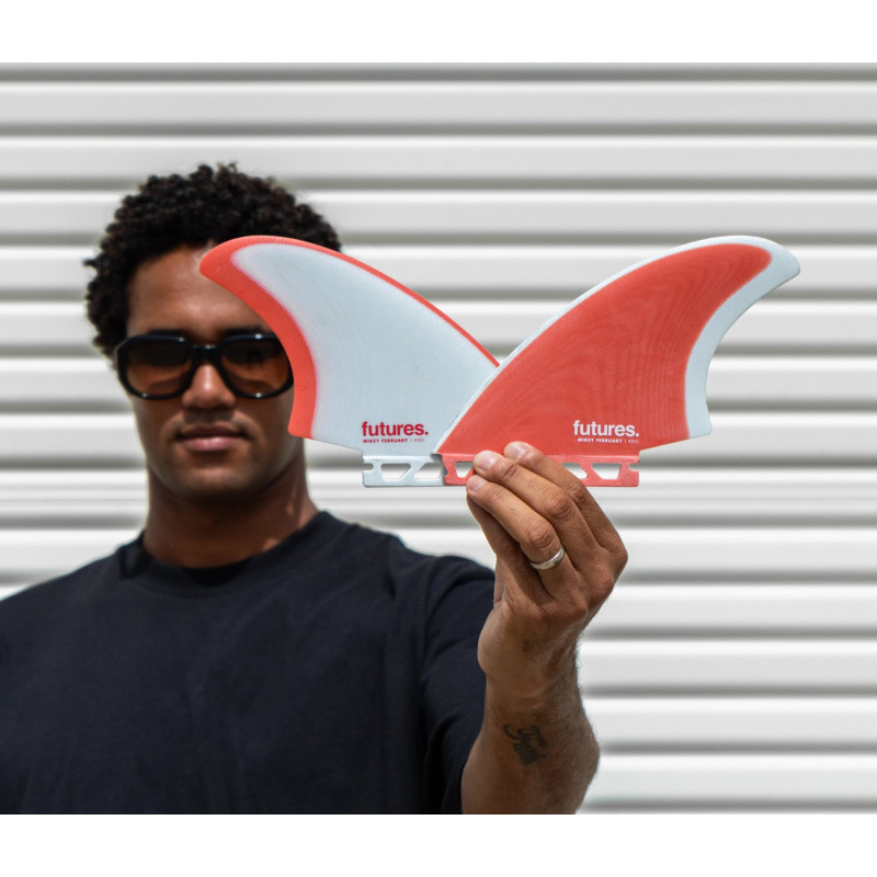 Dérives de Surf Futures Keel Michael February Fiberglass