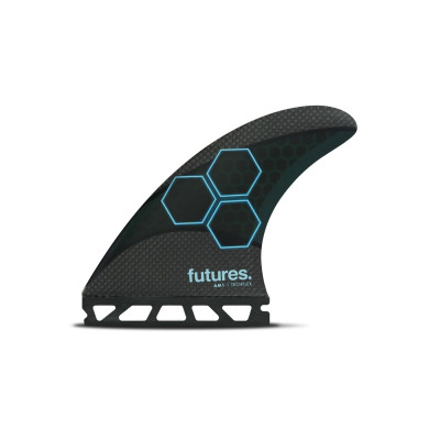 Dérives de Surf Futures Thruster AM1 Techflex - M - Black/Blue