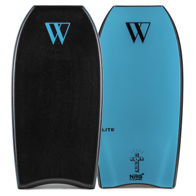 Planche de Bodyboard Watt Ride or Die NRG+ - Black/AquaBlue