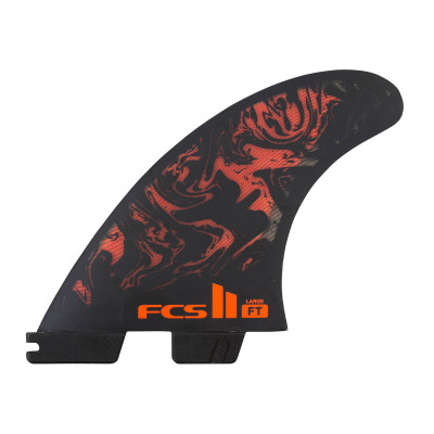 Dérives de Surf FCS II Thruster Toledo PC - M - Black/Red