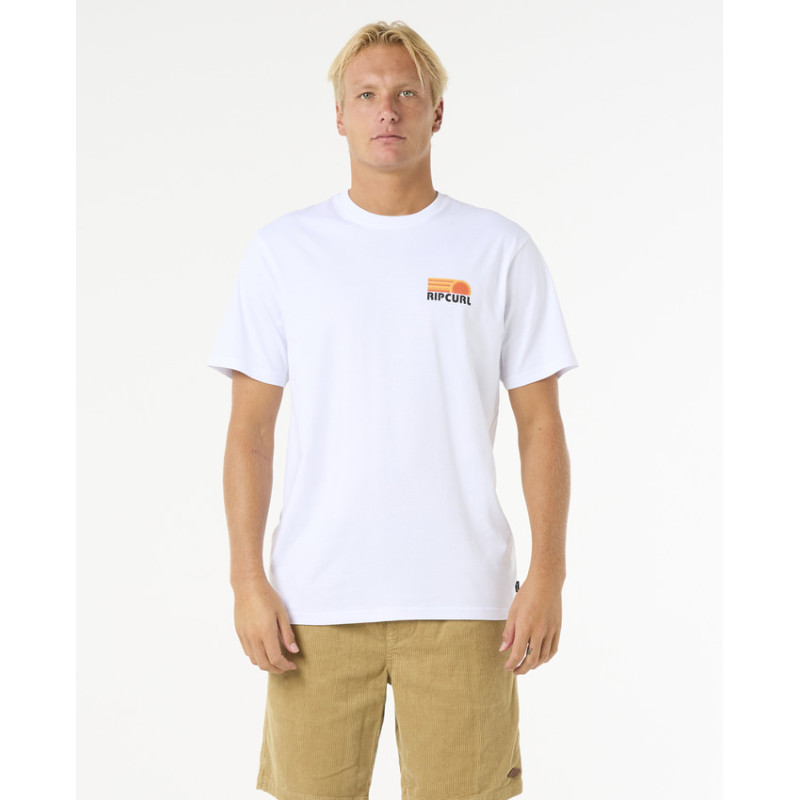 T-Shirt Rip Curl Surf Revival Stacked 