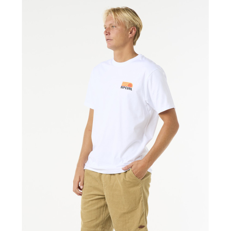 T-Shirt Rip Curl Surf Revival Stacked 