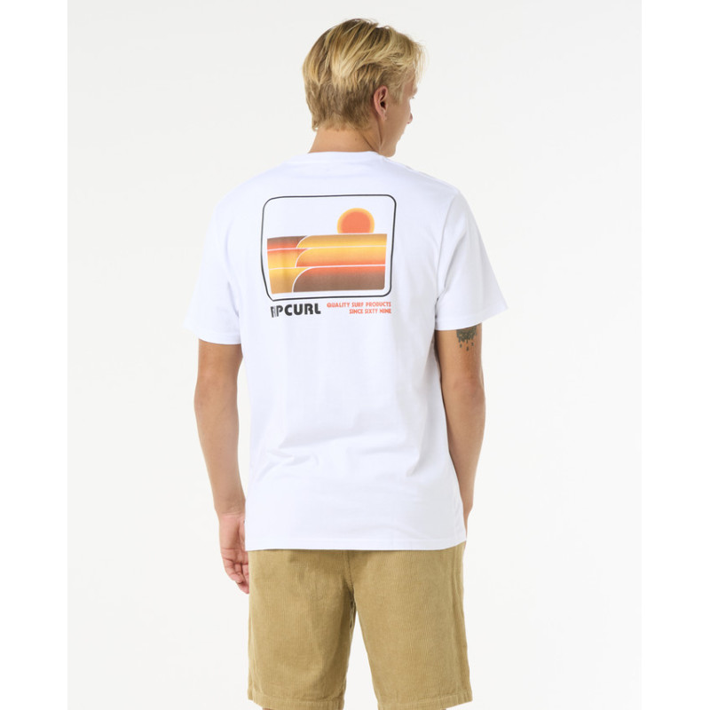 T-Shirt Rip Curl Surf Revival Stacked 