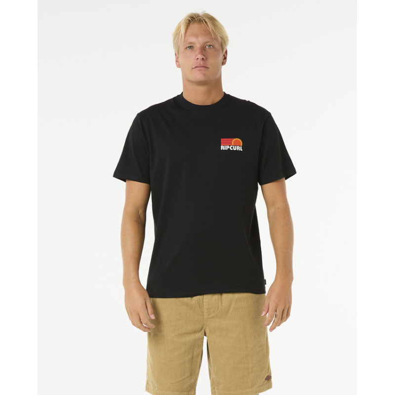 T-Shirt Rip Curl Surf Revival Stacked 