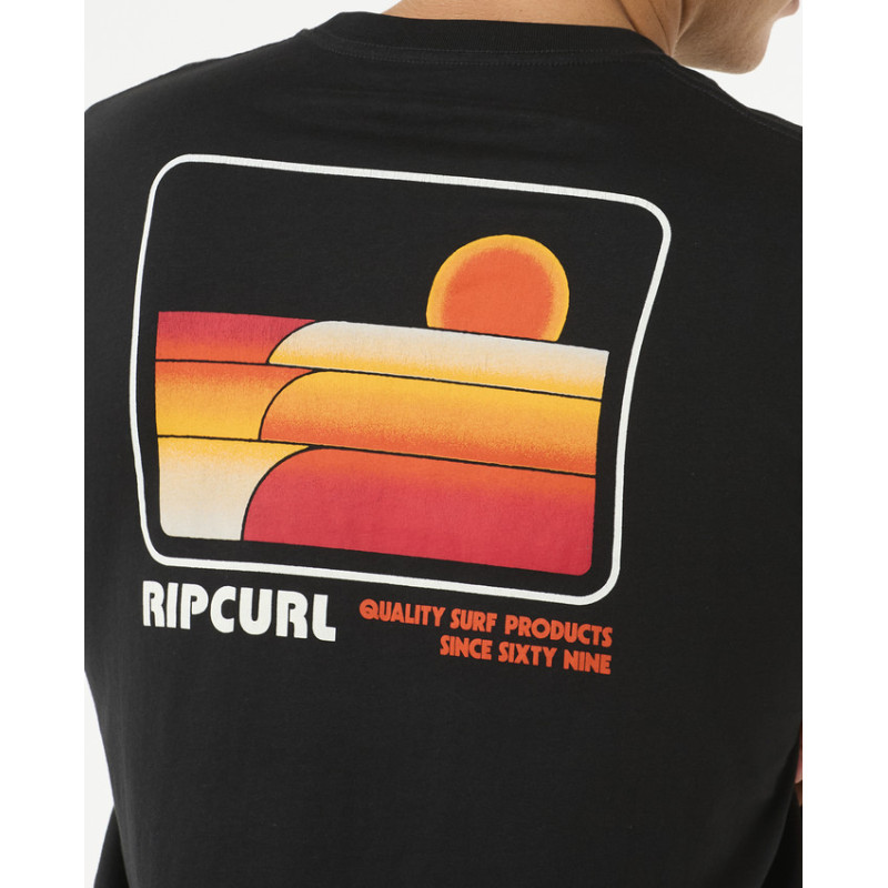 T-Shirt Rip Curl Surf Revival Stacked 