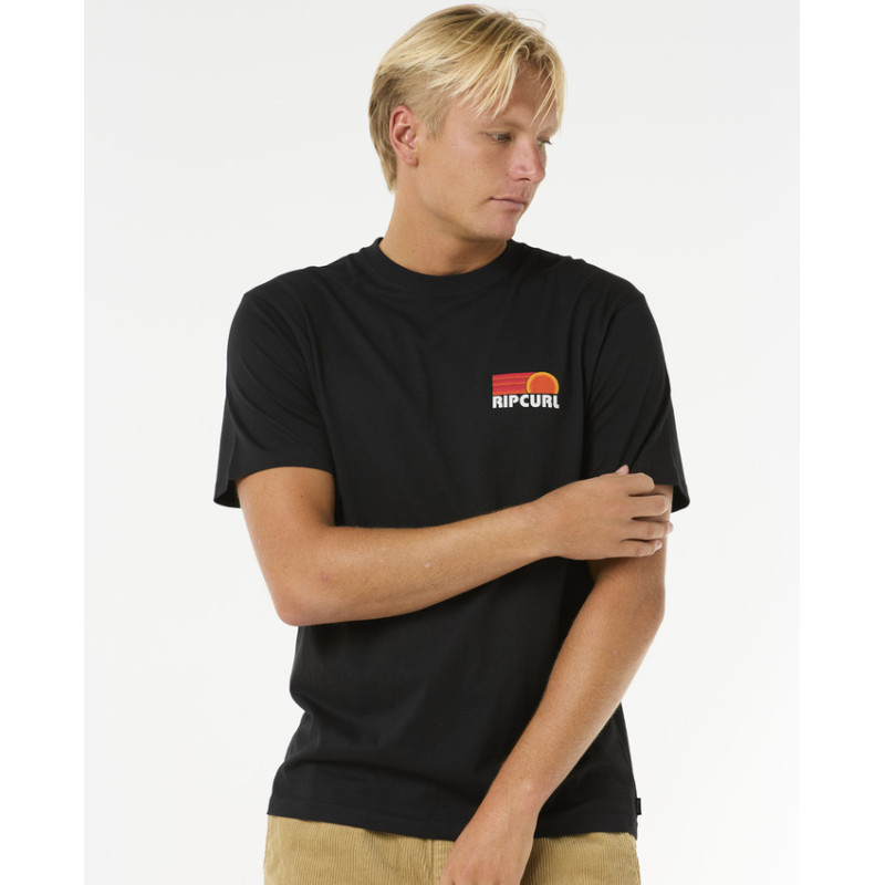 T-Shirt Rip Curl Surf Revival Stacked 