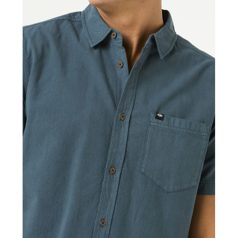 Chemise Manches Courtes Rip Curl Washed 